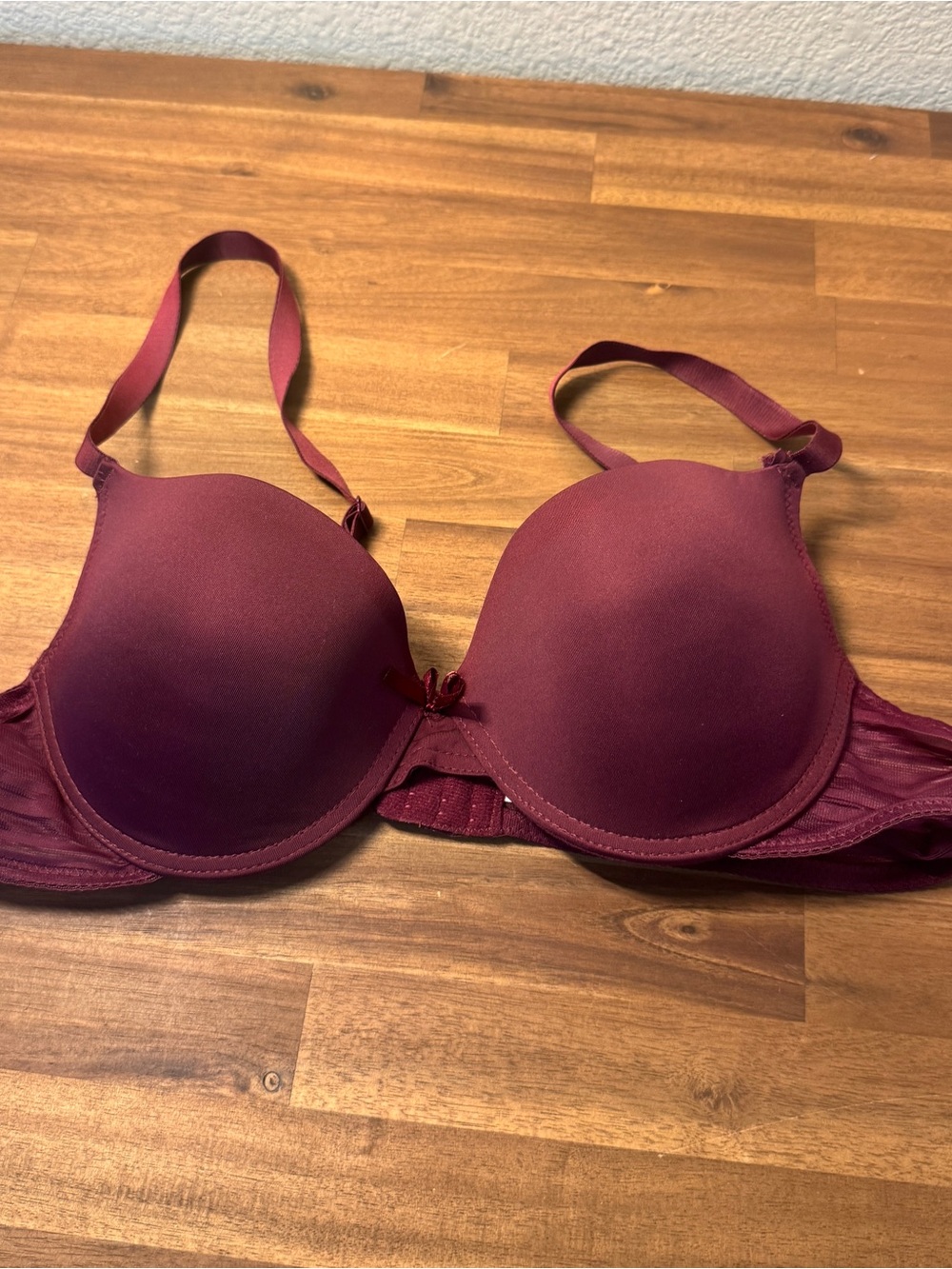 Everyday Push-Up Bra in Deep Wine